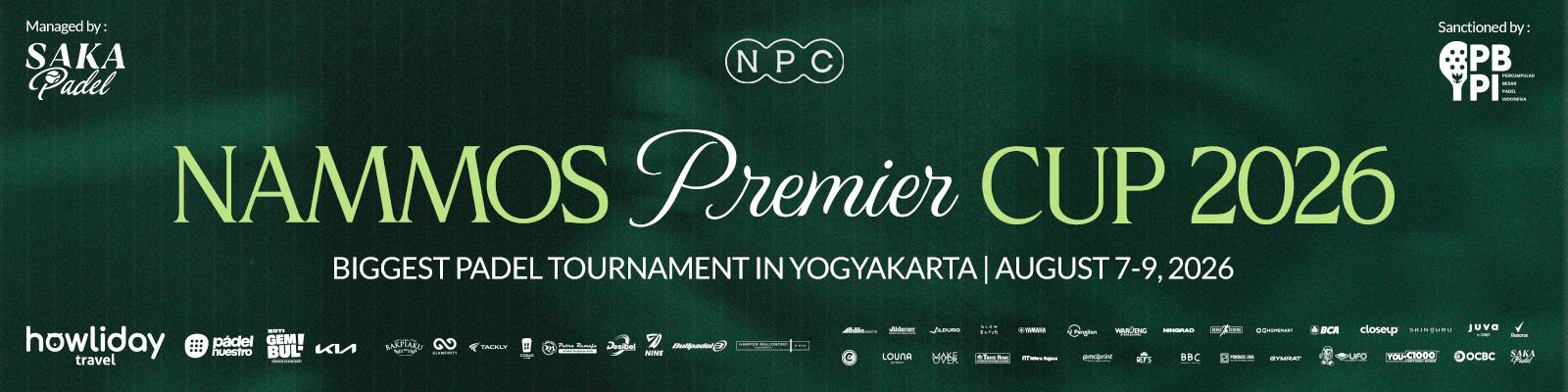 Nammos Premier Cup banner